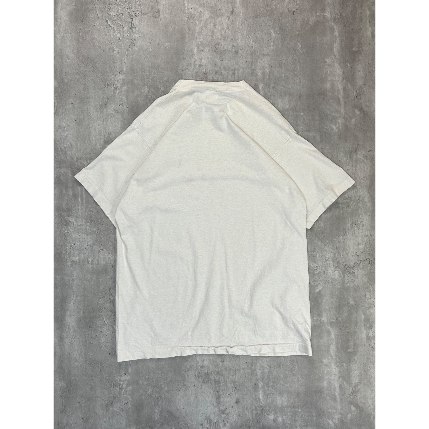 Vintage 1991 Pittsburgh Penguins NHL Newspaper Cup Graphic T-Shirt Size XL