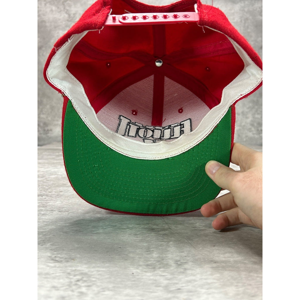 Vintage Bill Elliott #11 Nascar Racing Embroidered Spellout Snapback Hat OSFA