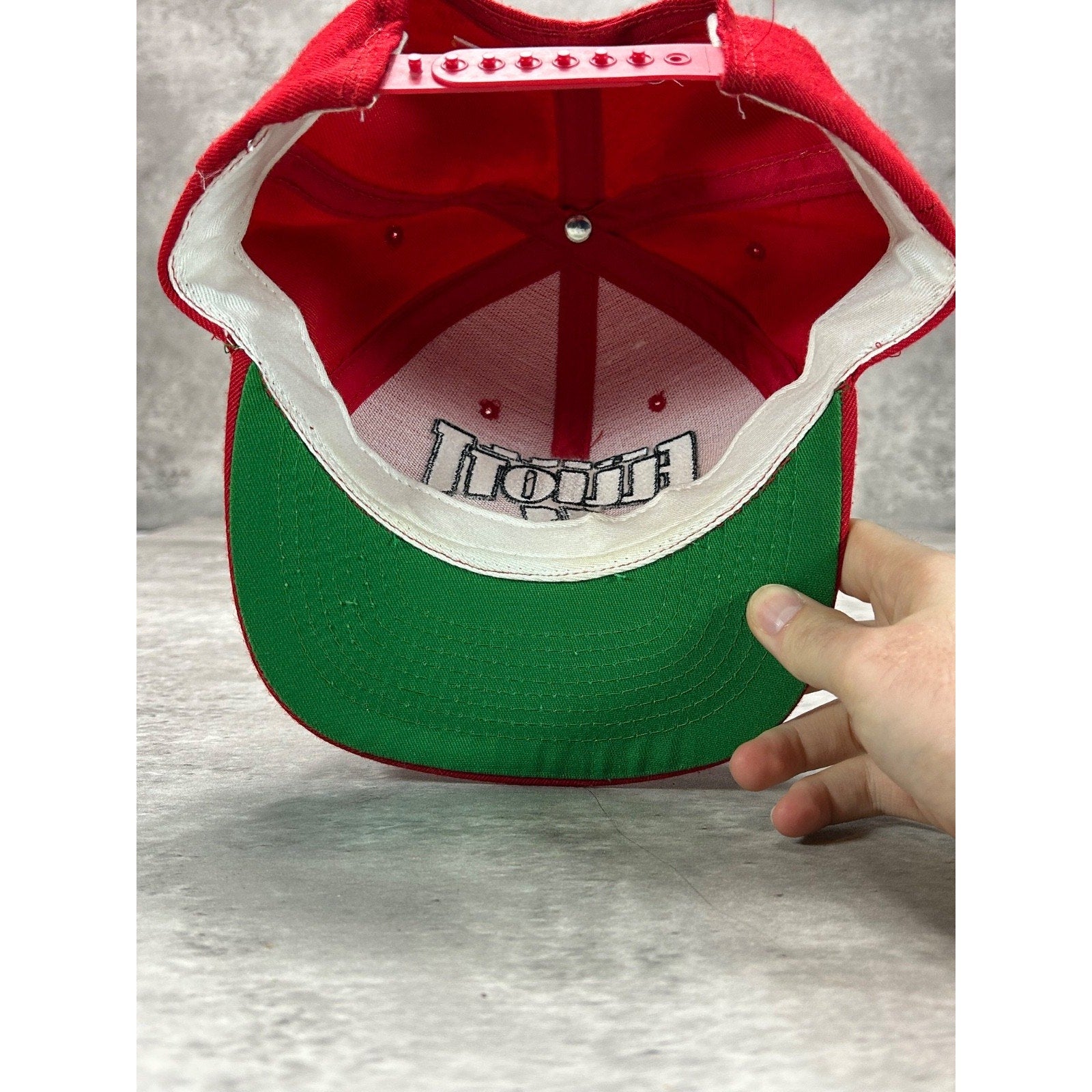 Vintage Bill Elliott #11 Nascar Racing Embroidered Spellout Snapback Hat OSFA