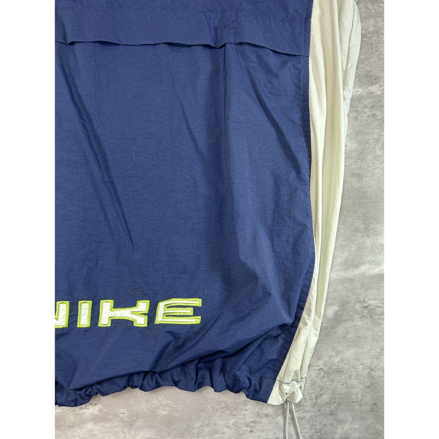 Vintage 2000s Nike Embroidered Swoosh Nylon Windbreaker Jacket Size XL