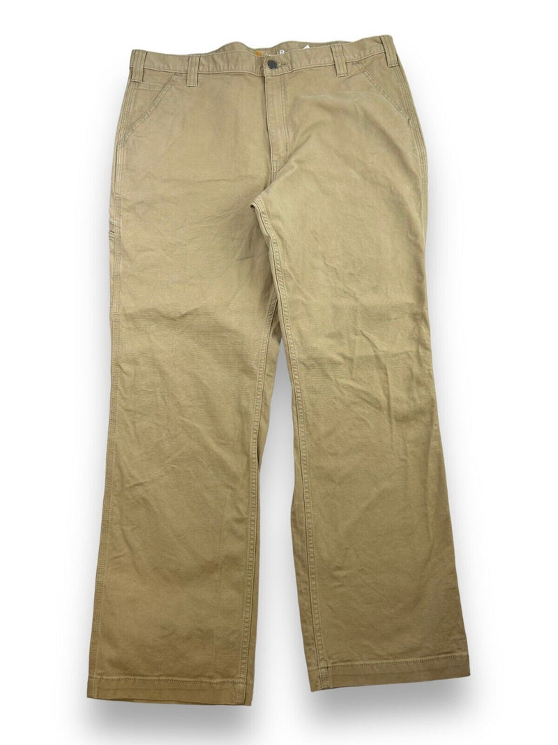 Carhartt Relaxed Fit Work Wear Carpenter Pants Size 39W 102291 Beige