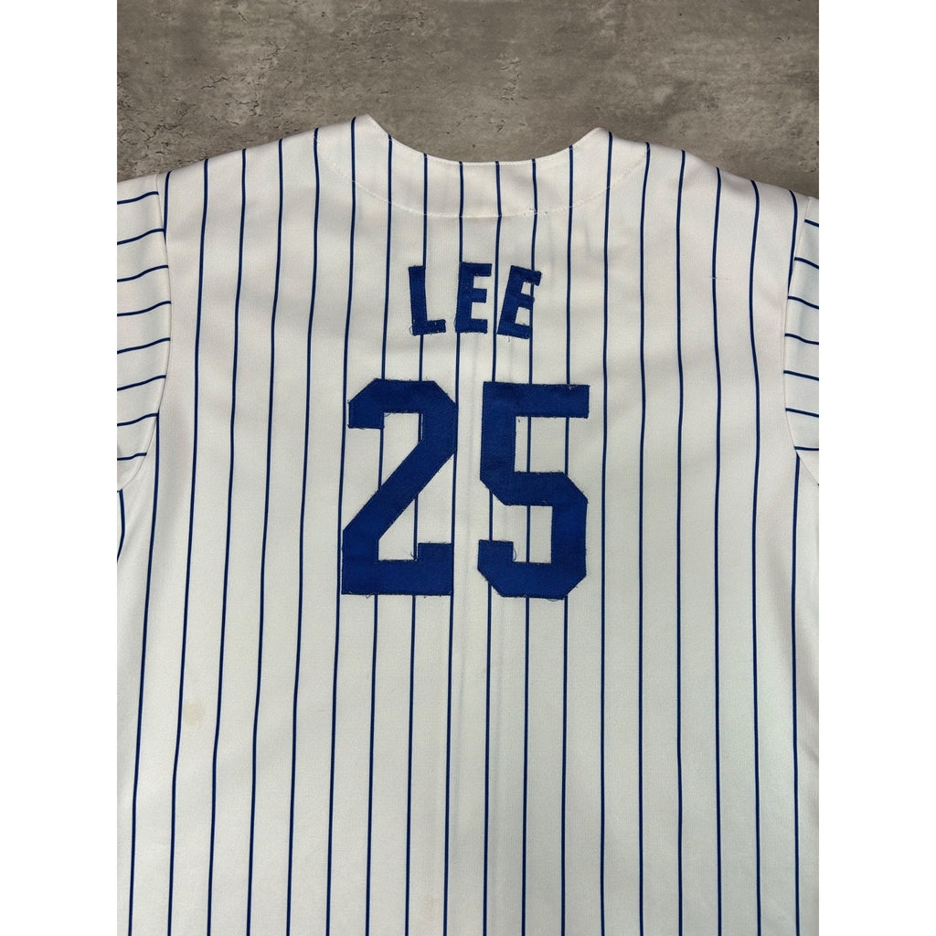 Vintage Derrek Lee #25 Chicago Cubs MLB Stitched Majestic Baseball Jersey Medium
