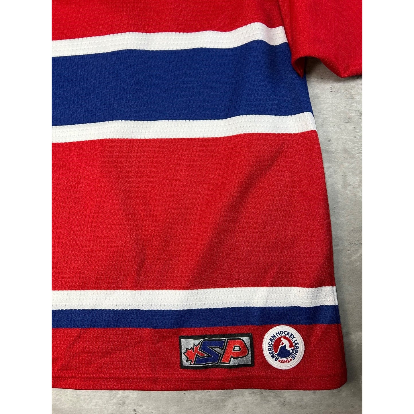 Vintage Hamilton Bulldogs OHL Stitched Hockey Jersey Size 2XL