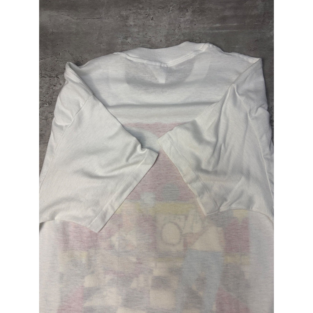 Vintage 90s Pete & Clete Out Of Shape Bowling Graphic T-Shirt Size Large