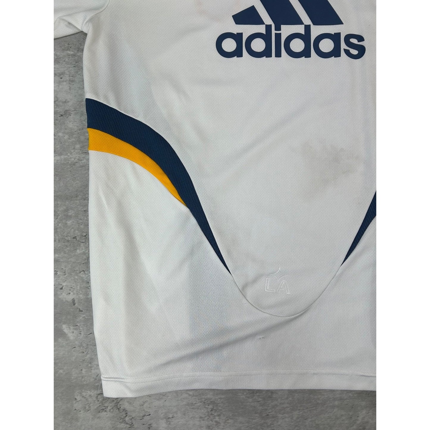 Vintage David Beckham #23 LA Galaxy MLS Retro Adidas Soccer Jersey Size Large