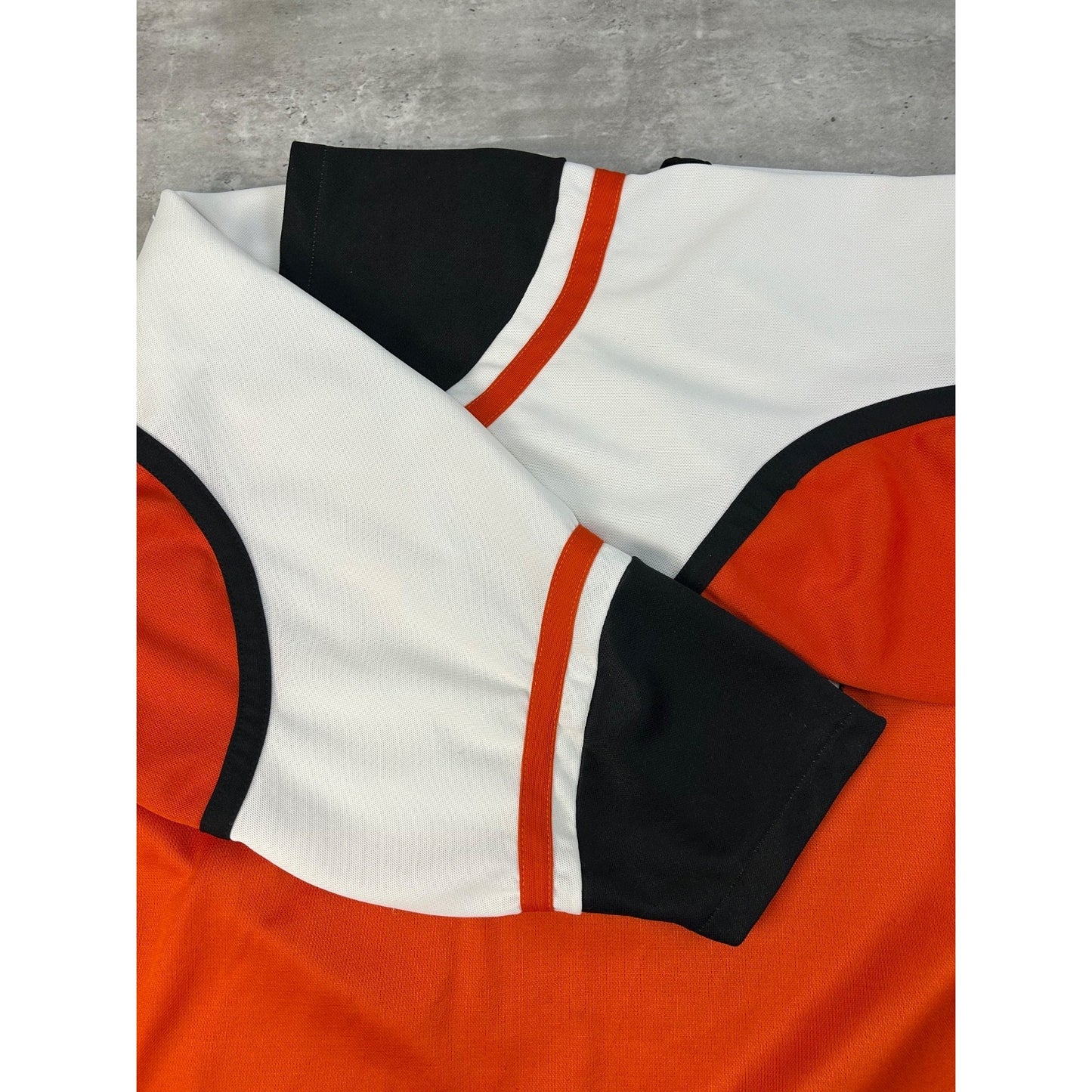Vintage 90s Philadelphia Flyers NHL Stitched CCM Maska Hockey Jersey Size XL
