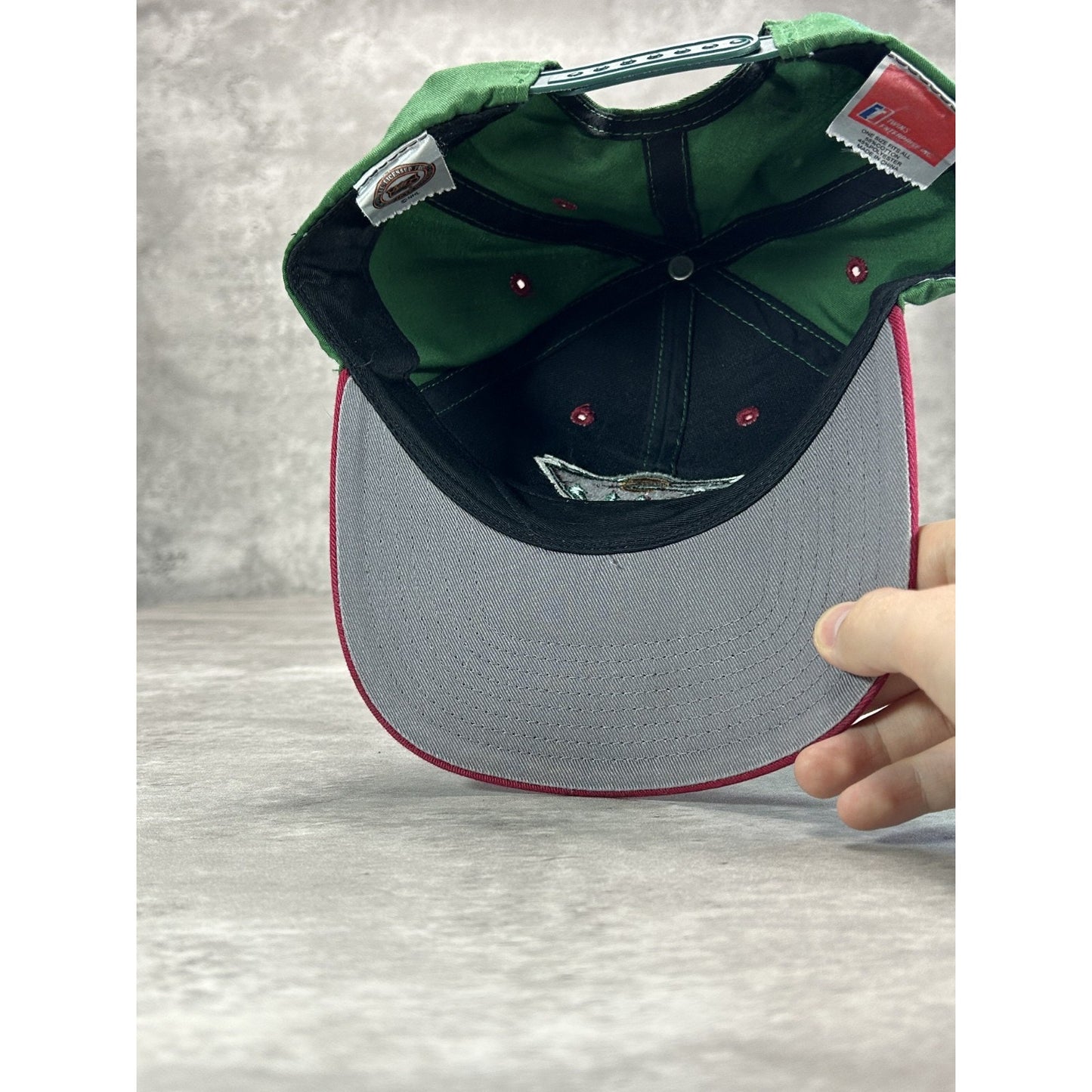 Vintage Minnesota Wild NHL Embroidered Logo Hockey Snapback Hat OSFA