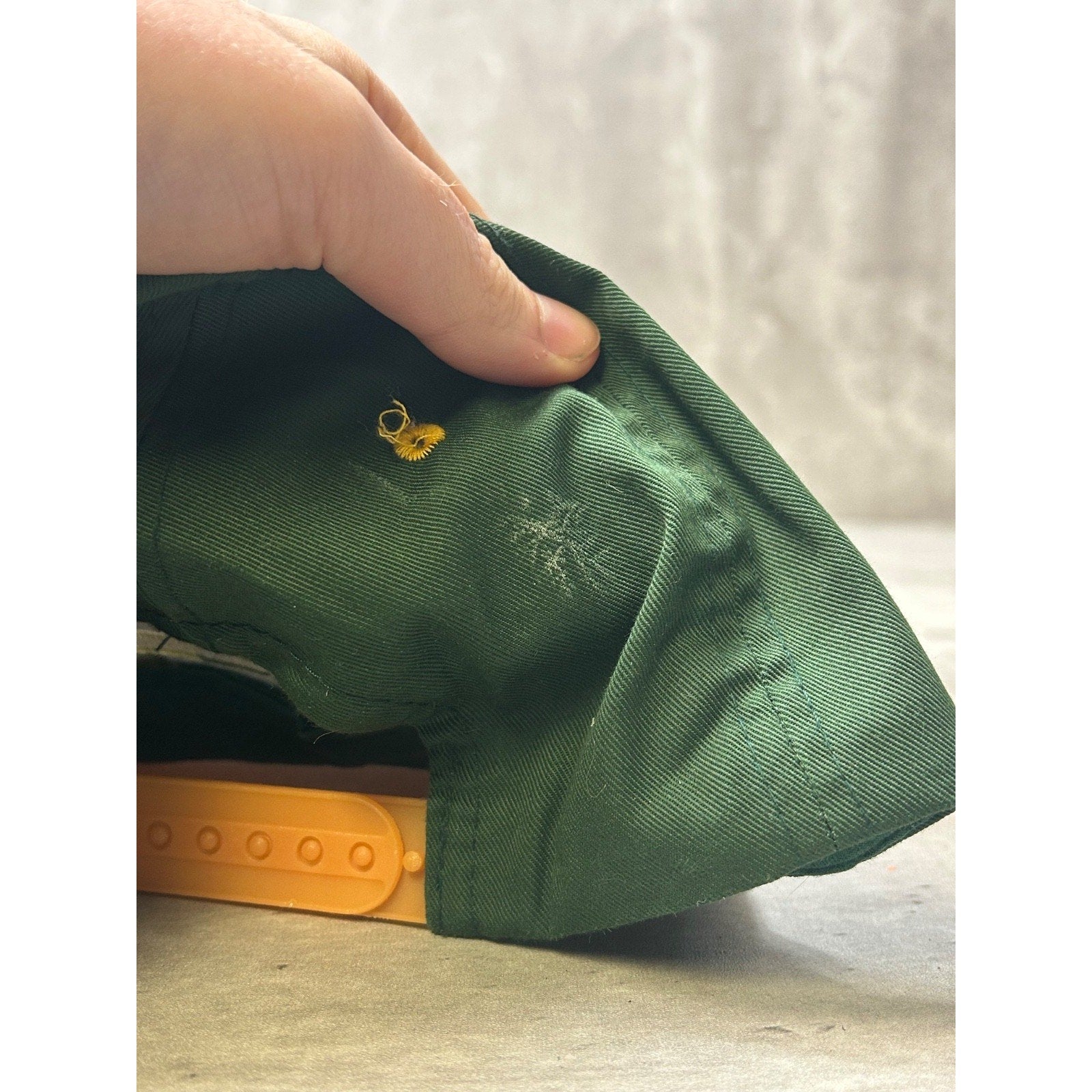 Vintage 90s Green Bay Packers NFL Embroidered Logo Football Snapback Hat OSFA