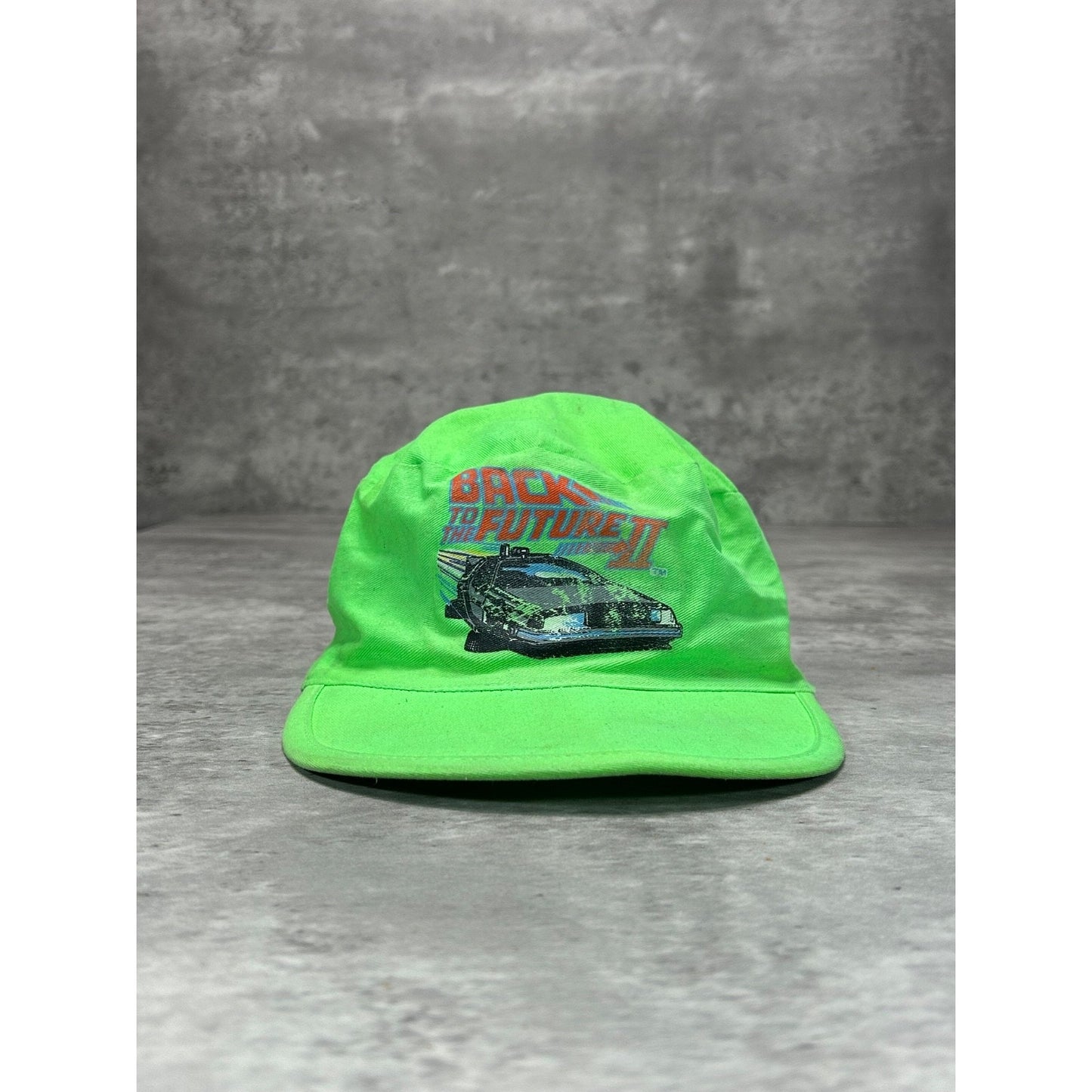 Vintage 80s/90s Back To The Future II Movie Promo Graphic Flexfit Hat OSFA