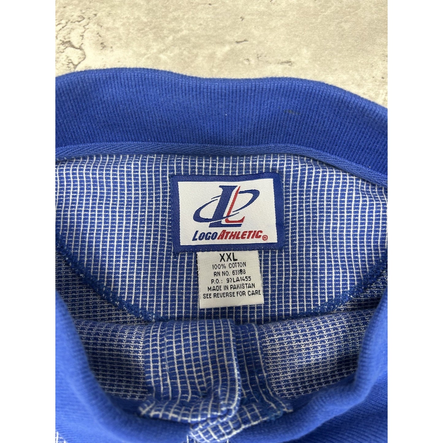 Vintage 90s Buffalo Bills NFL Embroidered Logo 1/4 Button Up Shirt Size 2XL