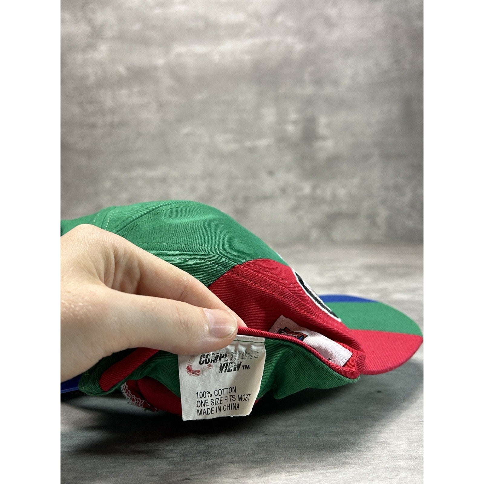 Vintage 90s Jeff Gordon #24 Dupont Racing Embroidered Nascar Snapback Hat OSFA