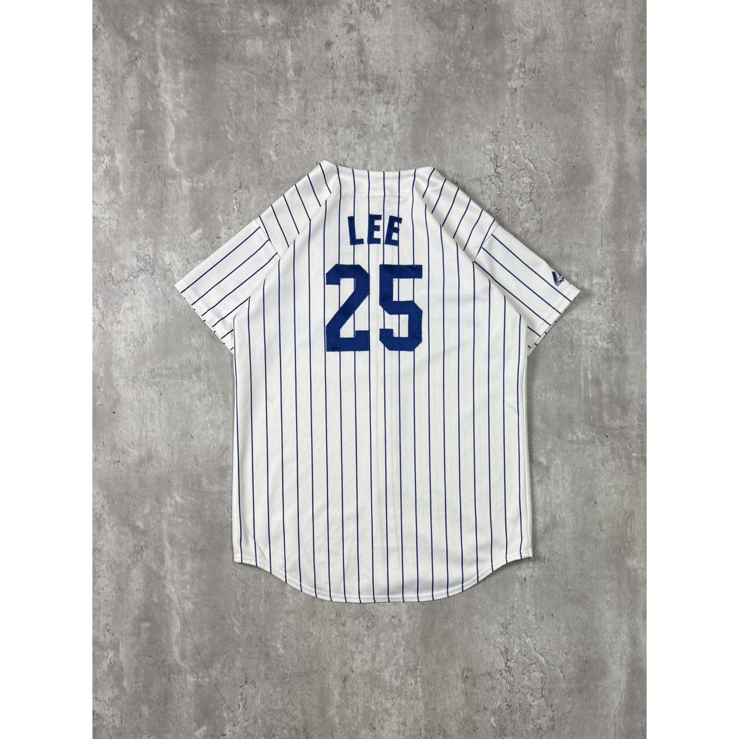 Vintage Derrek Lee #25 Chicago Cubs MLB Stitched Majestic Baseball Jersey Medium