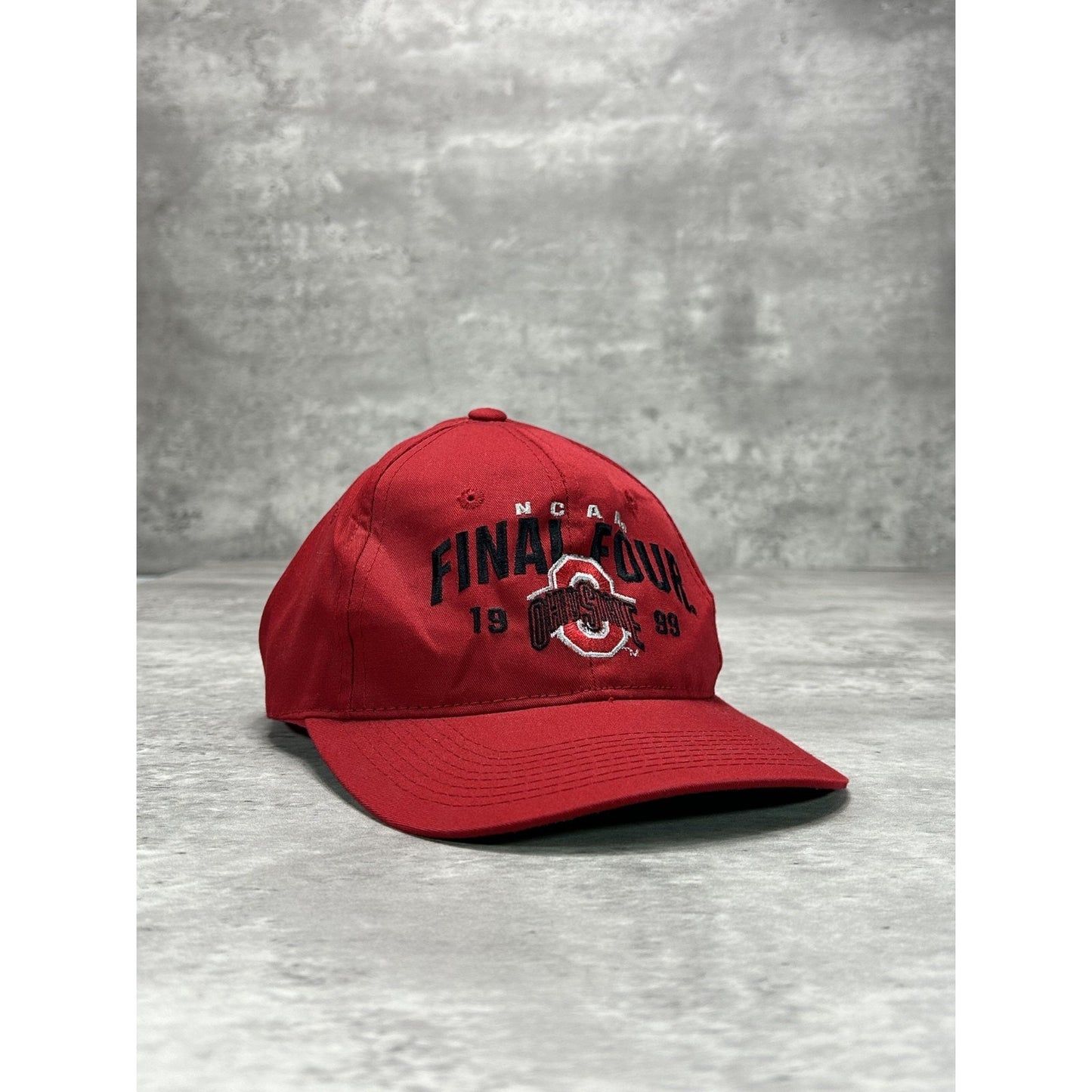 Vintage 1999 Ohio State Buckeyes NCAA Embroidered Spellout Snapback Hat OSFA