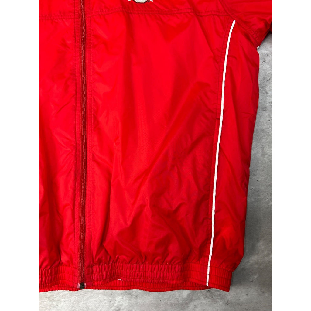 Vintage Ohio State Buckeyes NCAA Nike Full Zip Windbreaker Jacket Size XL