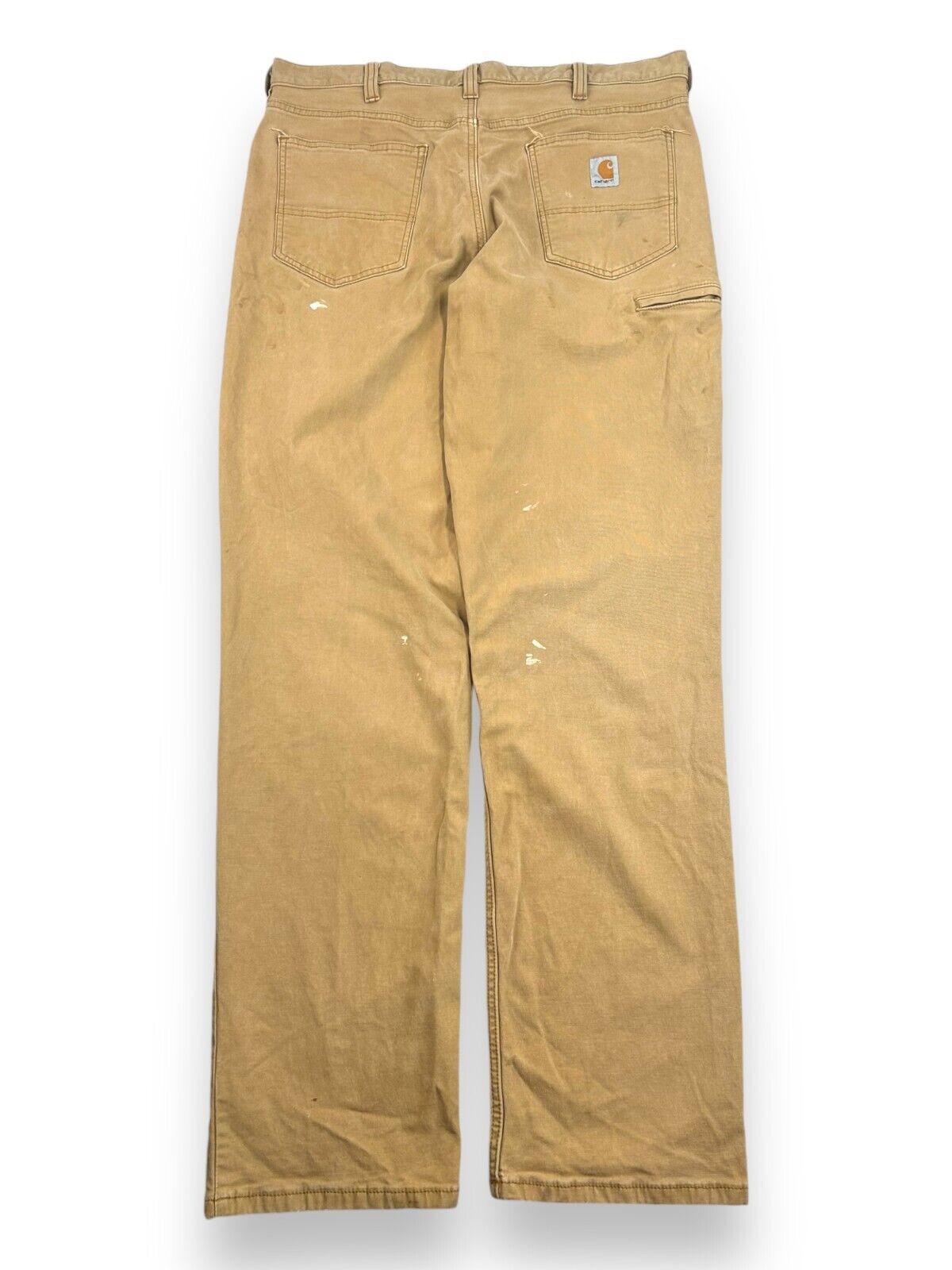 Carhartt Relaxed Fit Canvas Workwear Carpenter Pants Size 31 Brown