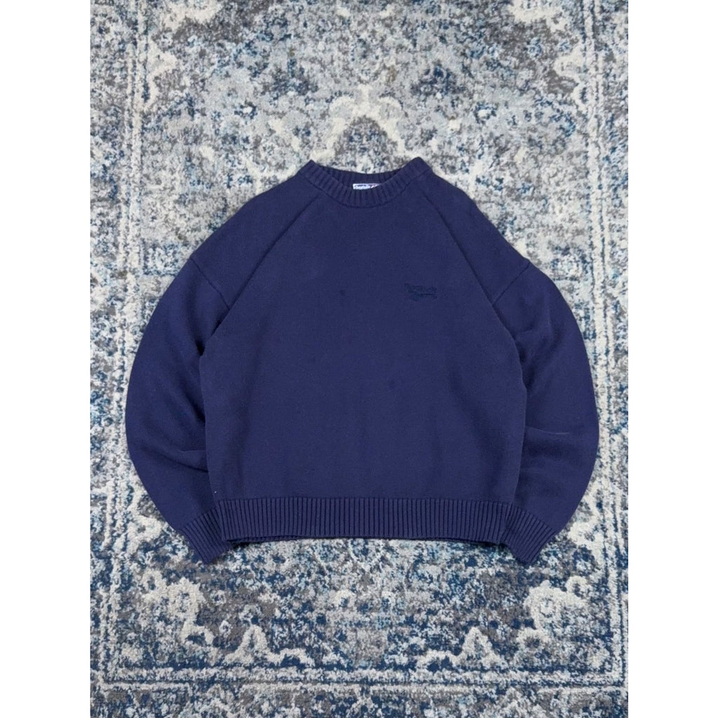 Vintage 90s Reebok Golf Embroidered Tonal Logo Pullover Knit Sweater Size Large