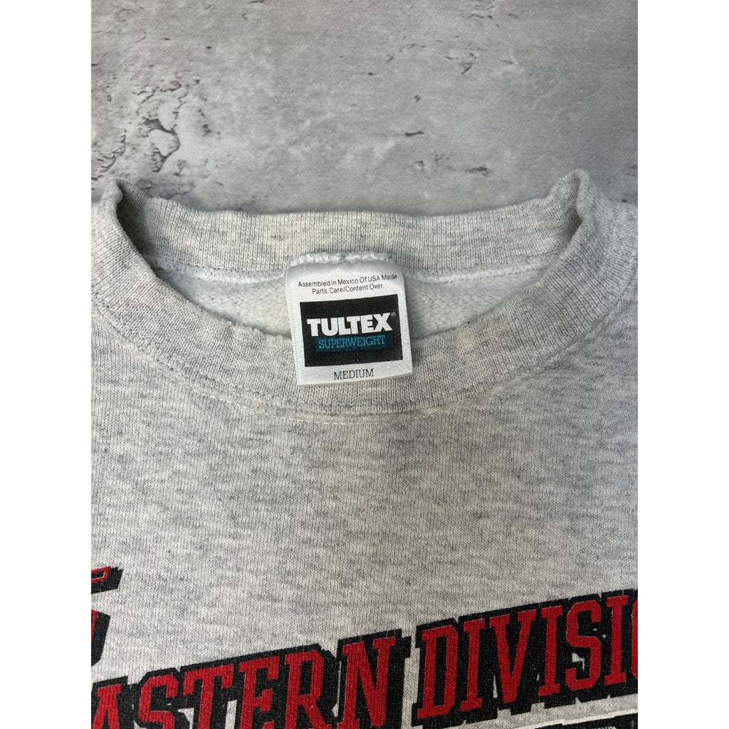 Vintage 1995 Buffalo Bills NFL AFC Eastern Champs Graphic Sweatshirt Size Medium