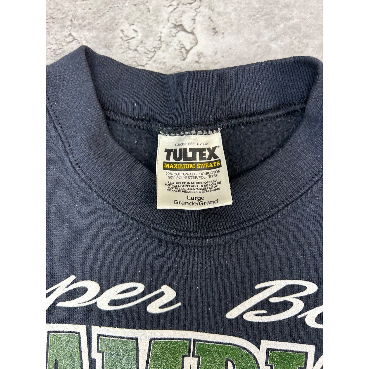 Vintage 1997 Green Bay Packers NFL Super Bowl Champs Football Sweatshirt Large