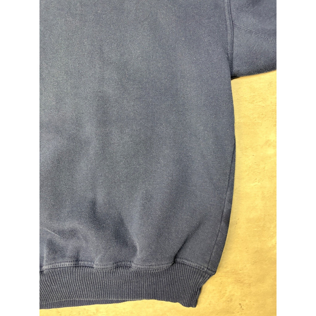 Vintage 90s Michigan Wolverines NCAA Mascot Graphic Sweatshirt Size Medium