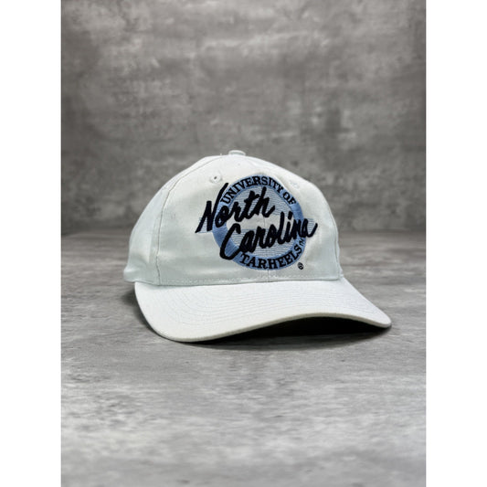 Vintage 90s North Carolina NCAA Embroidered Spellout Snapback Hat OSFA