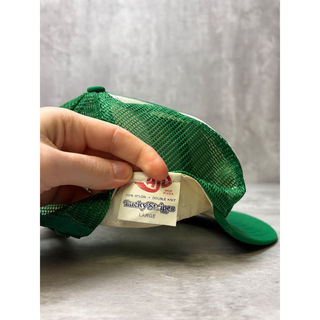 Vintage SRSC The Rock Two Tone Trucker Snapback Hat OSFA