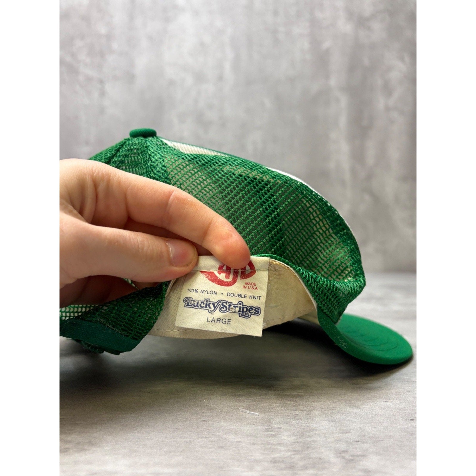 Vintage SRSC The Rock Two Tone Trucker Snapback Hat OSFA