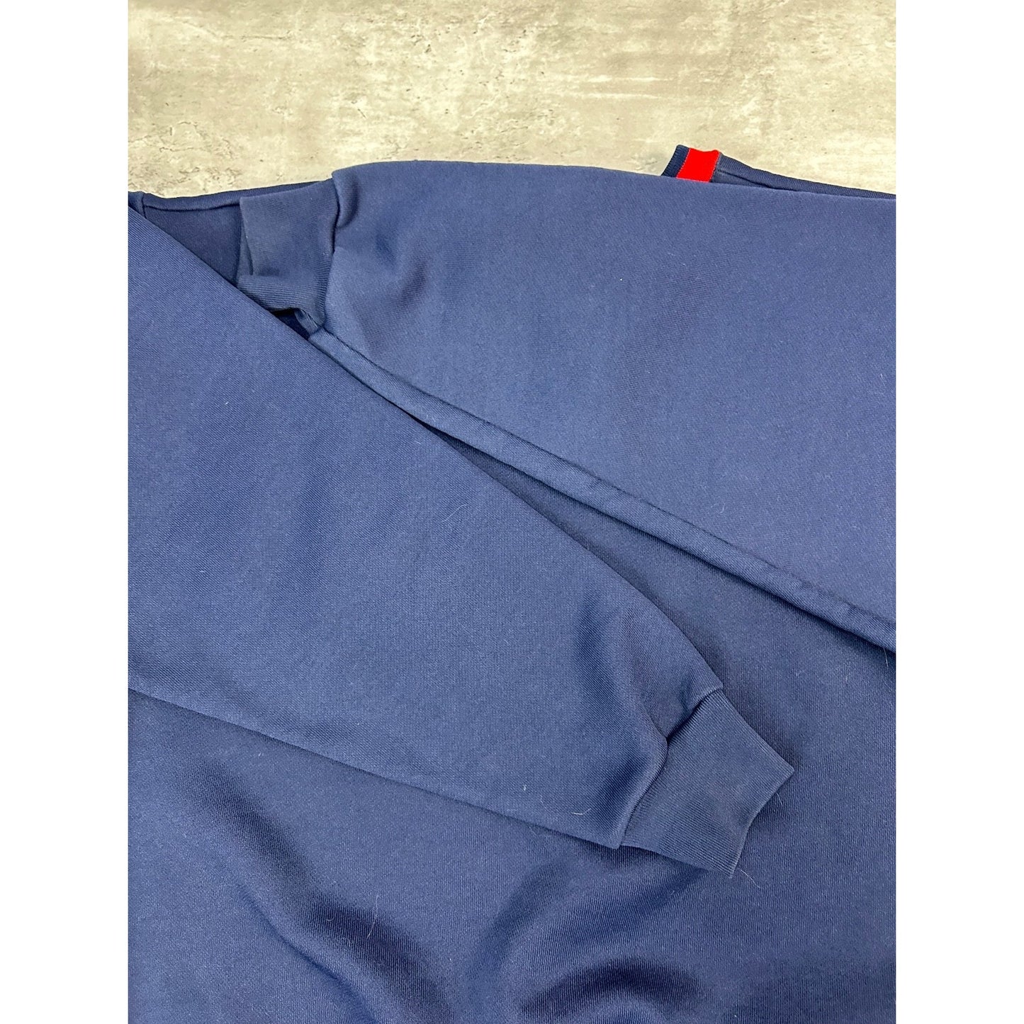 Vintage 90s Detroit Red Wings NHL Embroidered Spellout Sweatshirt Size Large