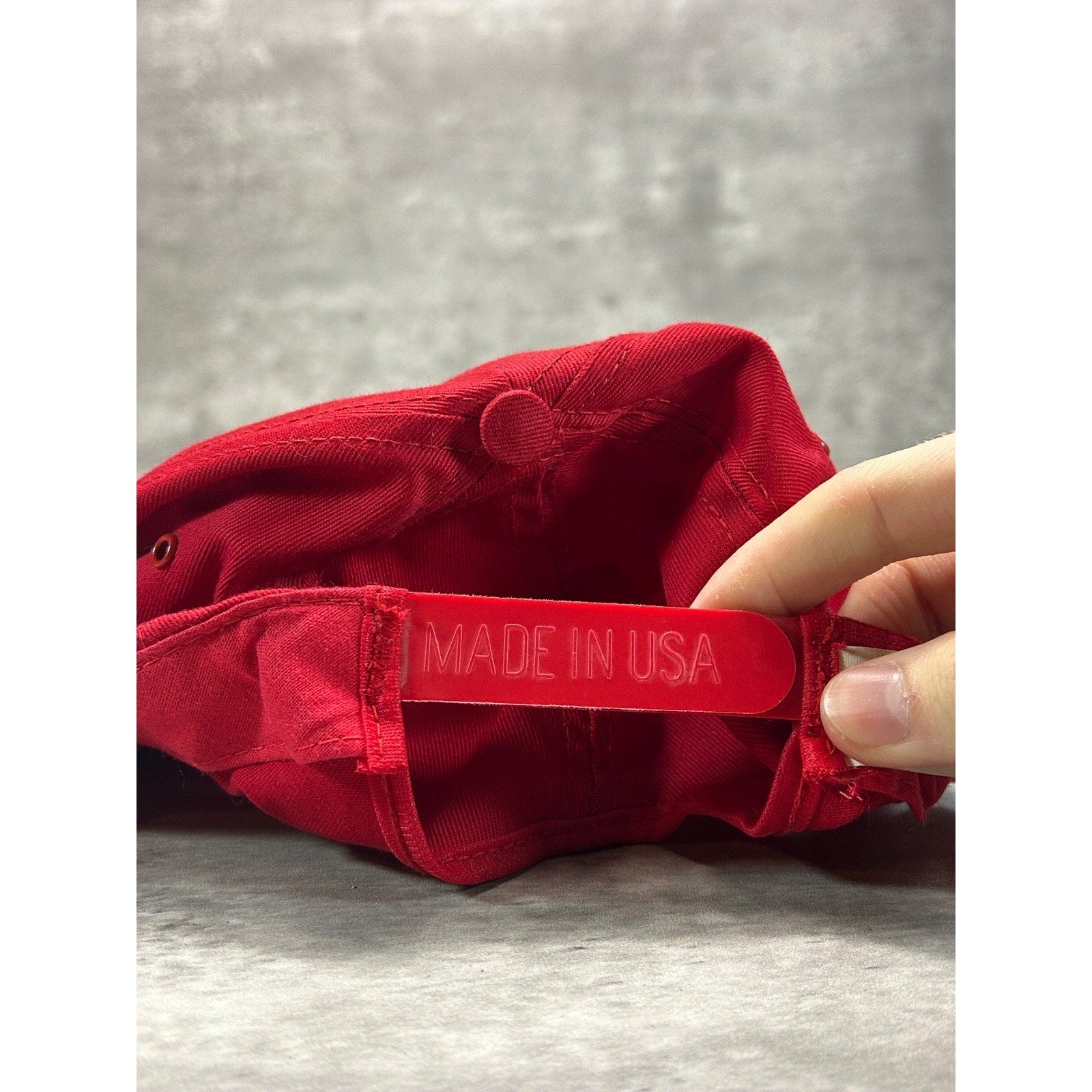 Vintage 80s Budweiser King Of Beers Embroidered Trucker Snapback Hat OSFA