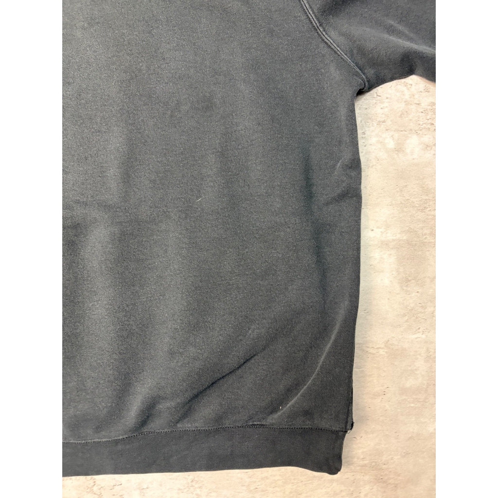 Nike Embroidered Swoosh Spellout Hooded Sweatshirt Size Large