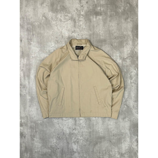 Vintage Remington Mesh Lined Full Zip Harrington Style Jacket Size Medium