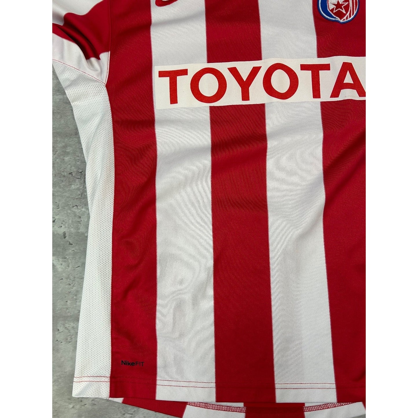 Red Star Belgrade FK Crvena Zvezda Nike Soccer Home Jersey Size Medium