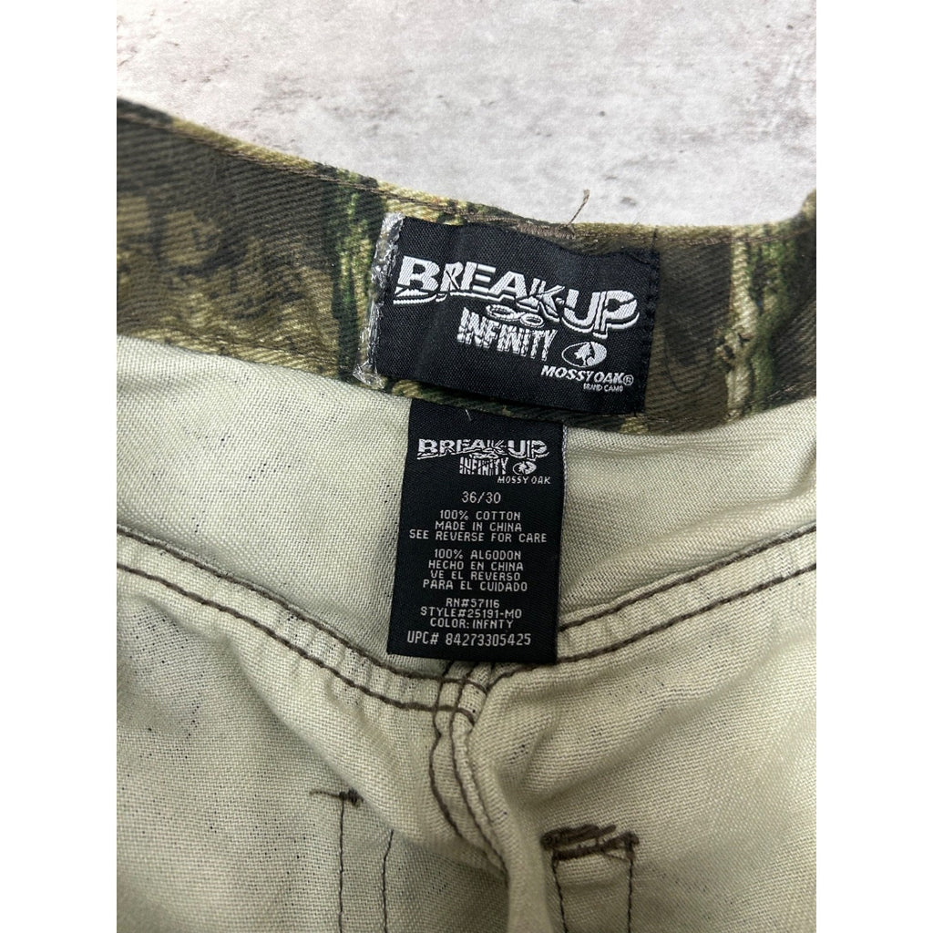 Vintage Mossy Oak Break Up Tree Camo Hunting Pants Size 36