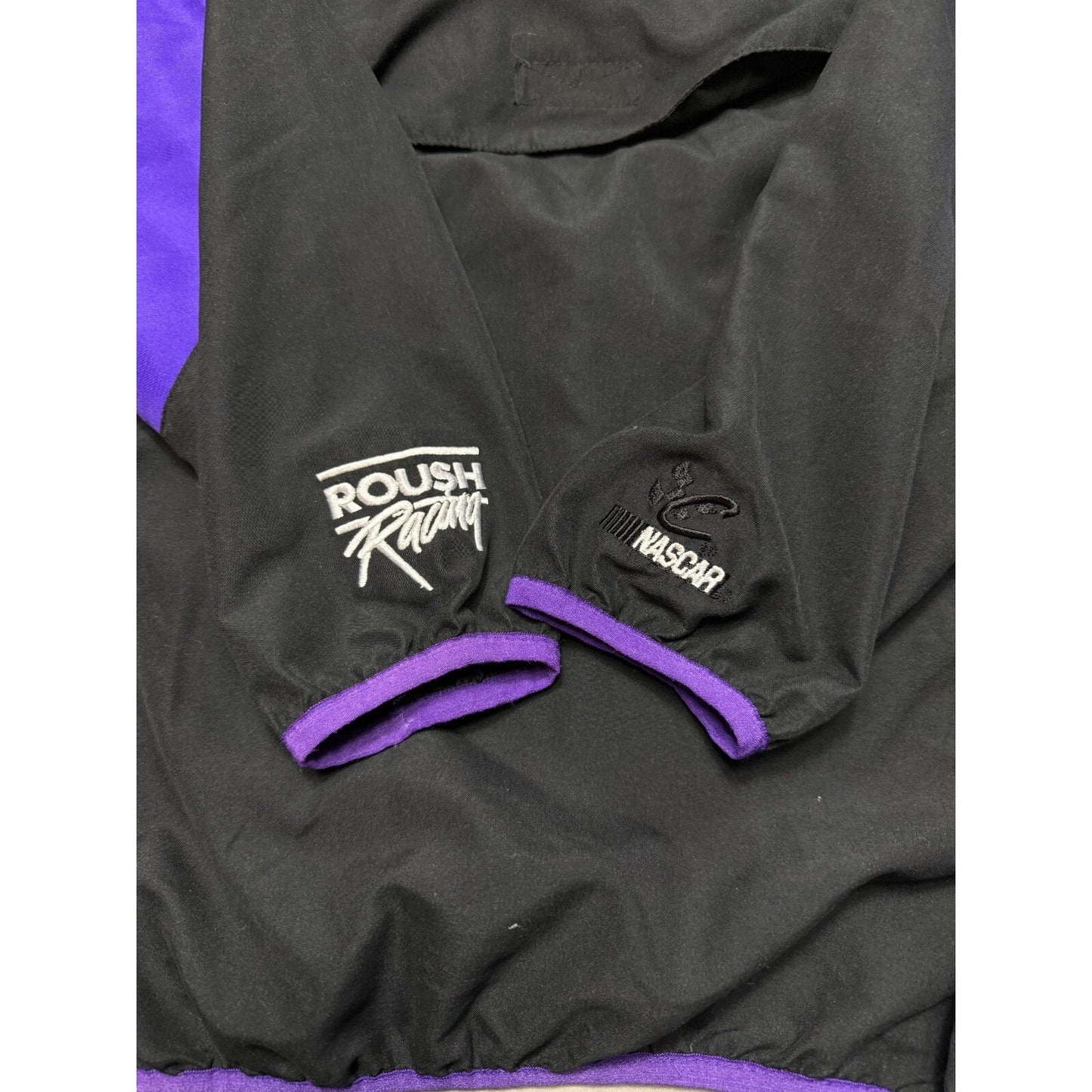 Vintage Jamie McMurray #24 Nascar Crown Royale Embroidered Pullover Jacket Sz XL