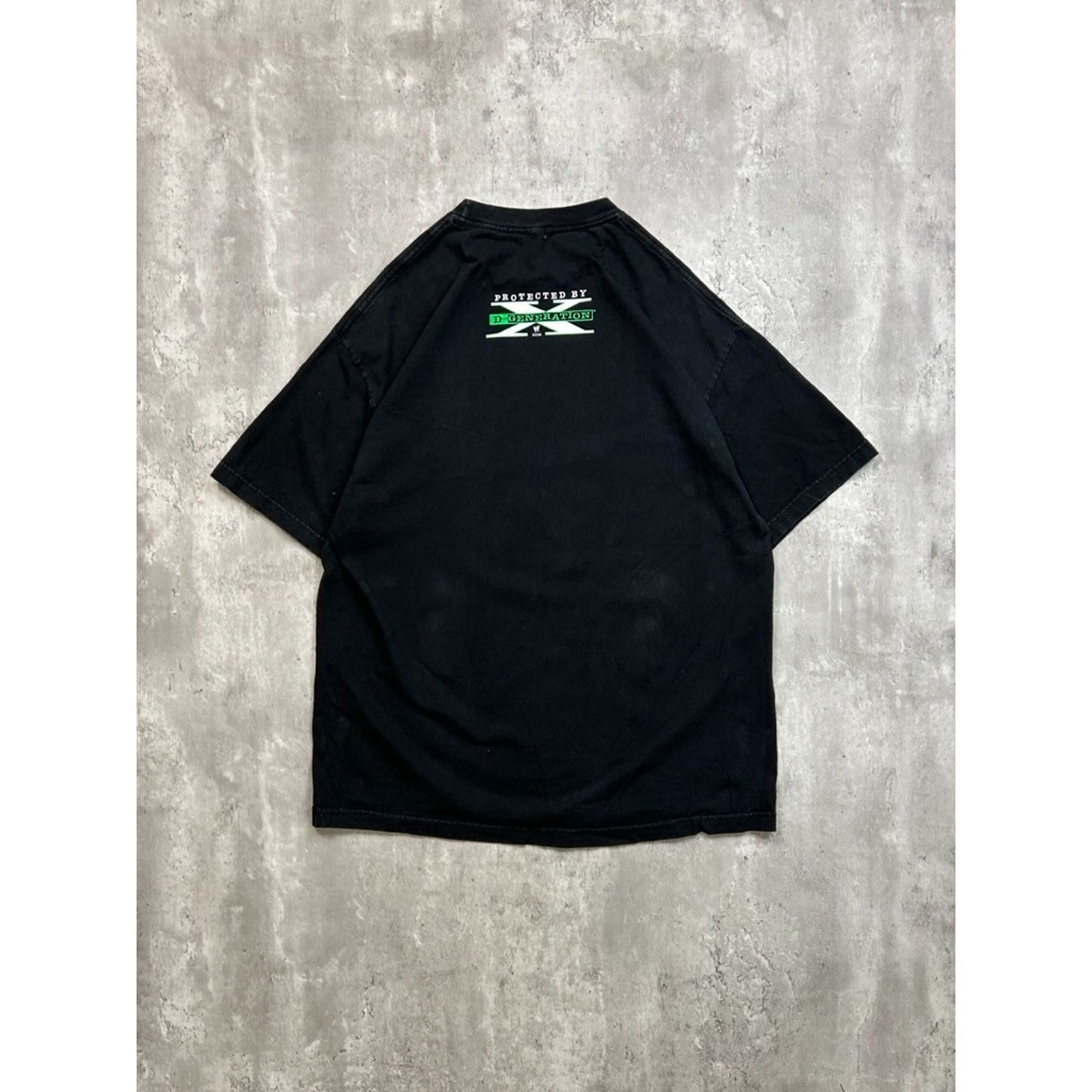 Vintage WWE D-Generation X Spellout Graphic Wrestling T-Shirt Size Large