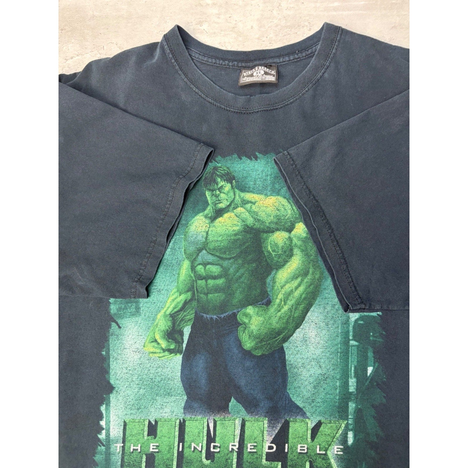 2008 Incredible Hulk Superhero Movie Promo Comic Book T-Shirt Size XL