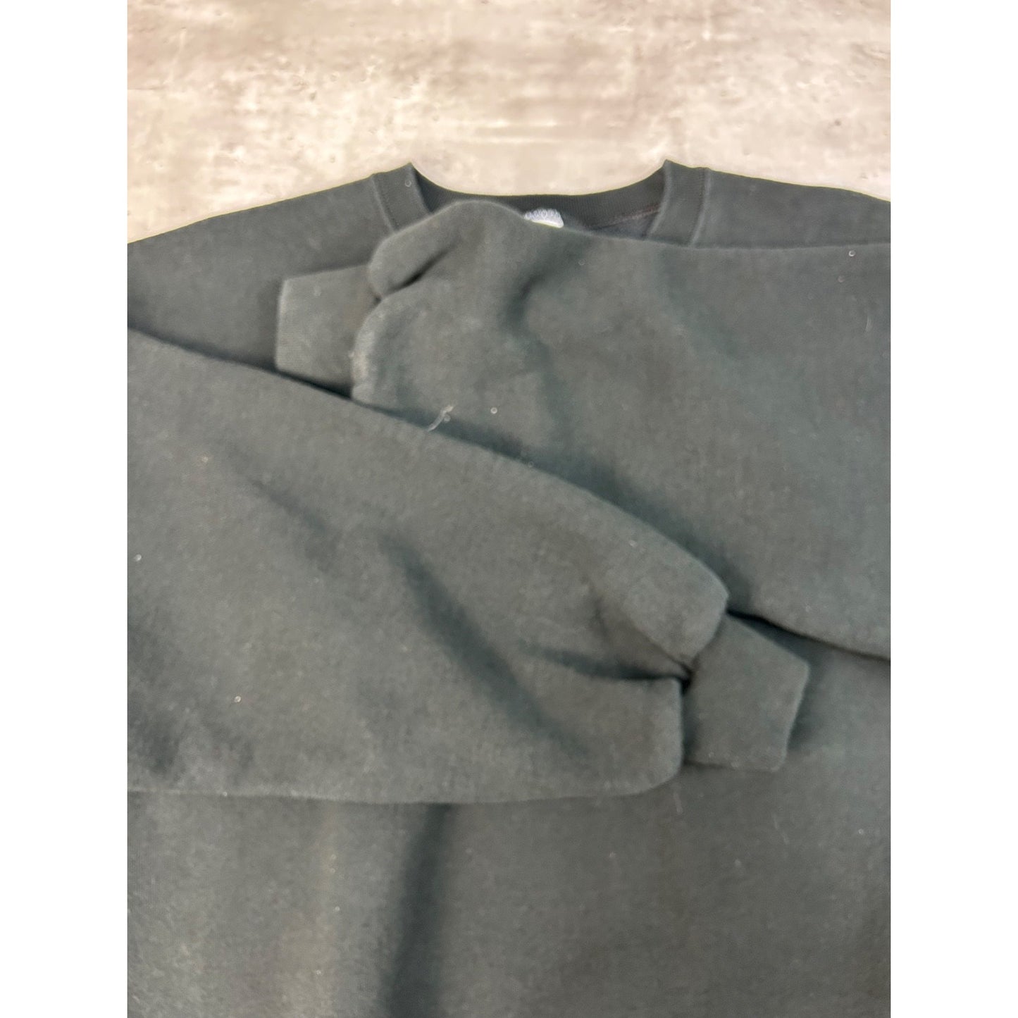 Vintage 90s South Hadley Collegiate Embroidered Logo Spellout Sweatshirt Large