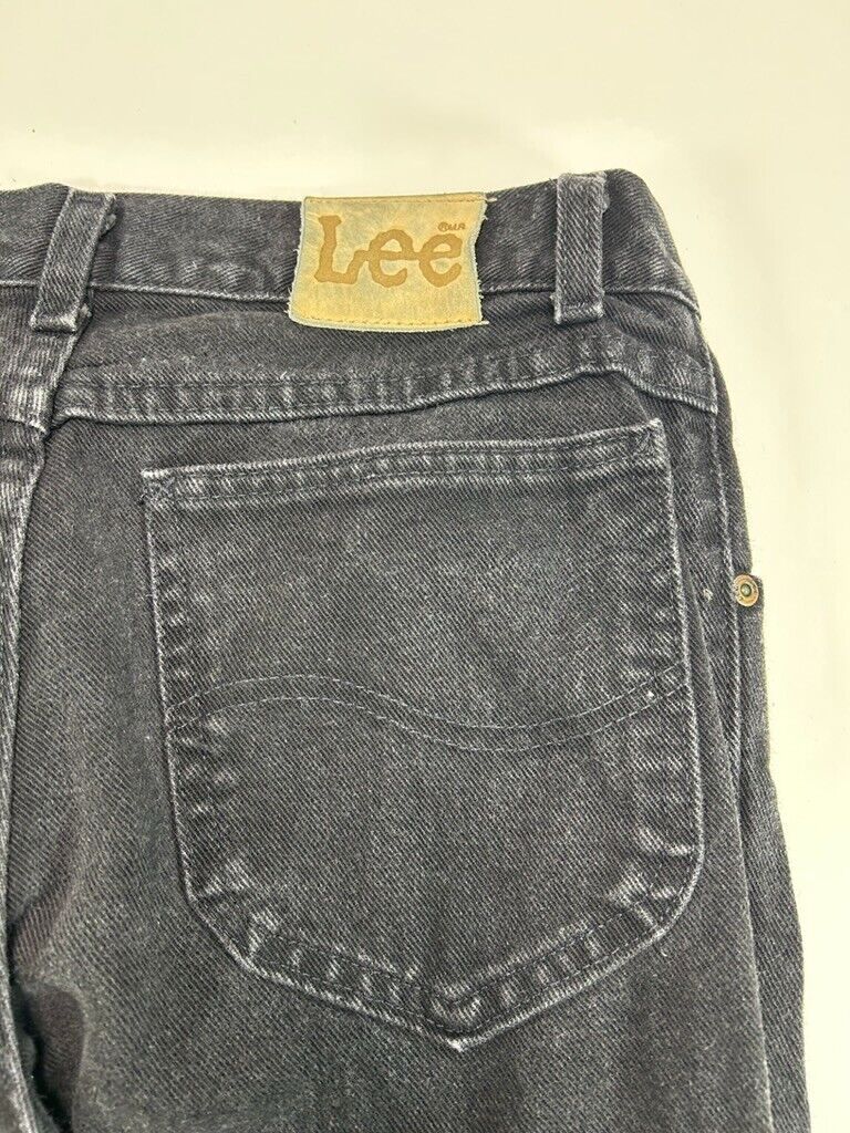 Vintage 90s Lee Black Denim Pants Size 32