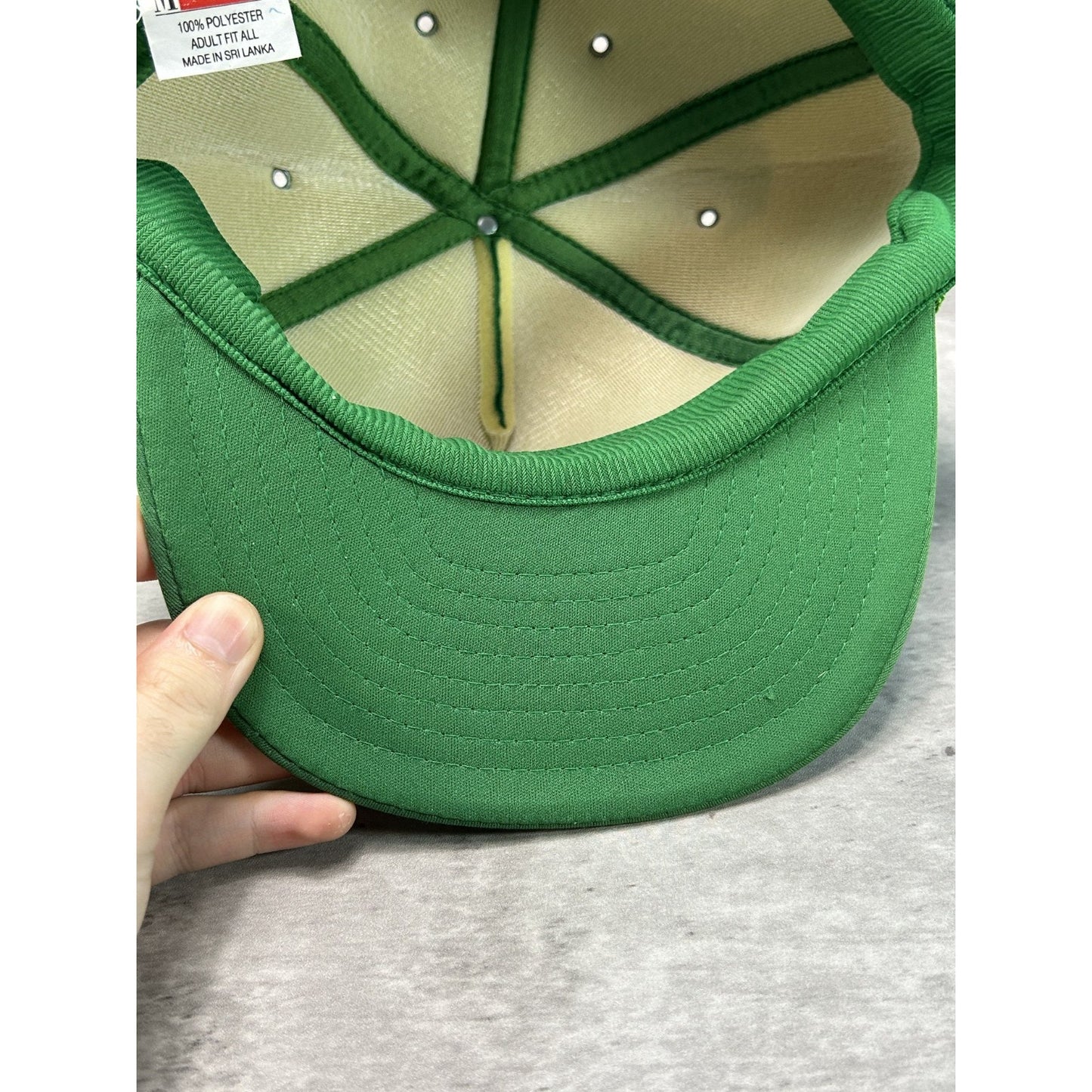 Vintage 80s/90s Osiris Temple Directors Staff Graphic Trucker Snapback Hat OSFA
