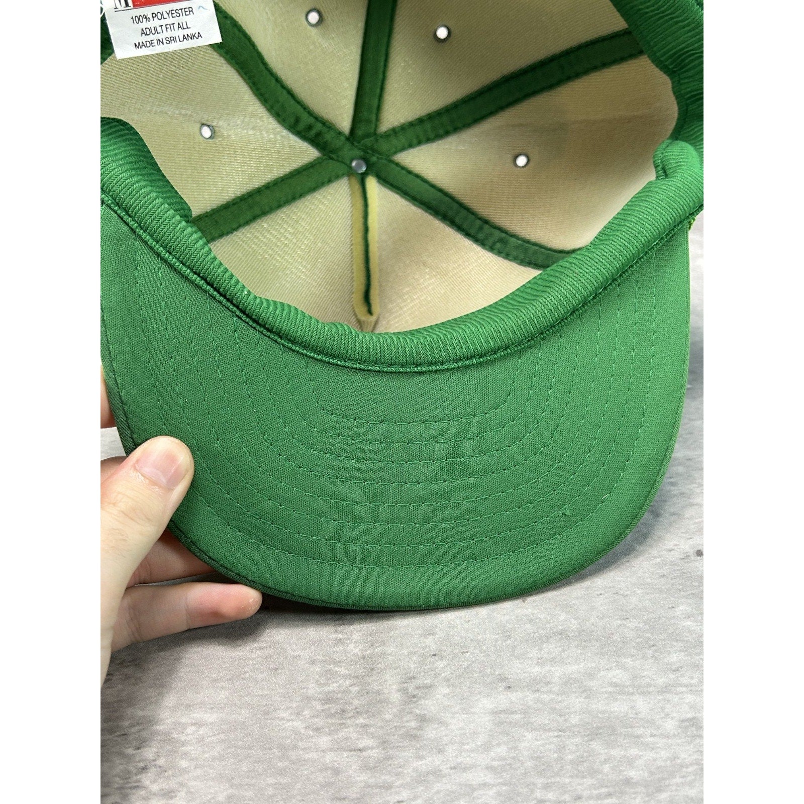 Vintage 80s/90s Osiris Temple Directors Staff Graphic Trucker Snapback Hat OSFA