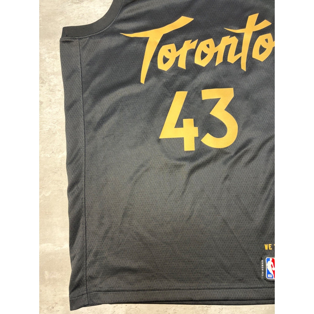 Pascal Siakam #43 Toronto Raptors NBA Nike Basketball Jersey Size Large