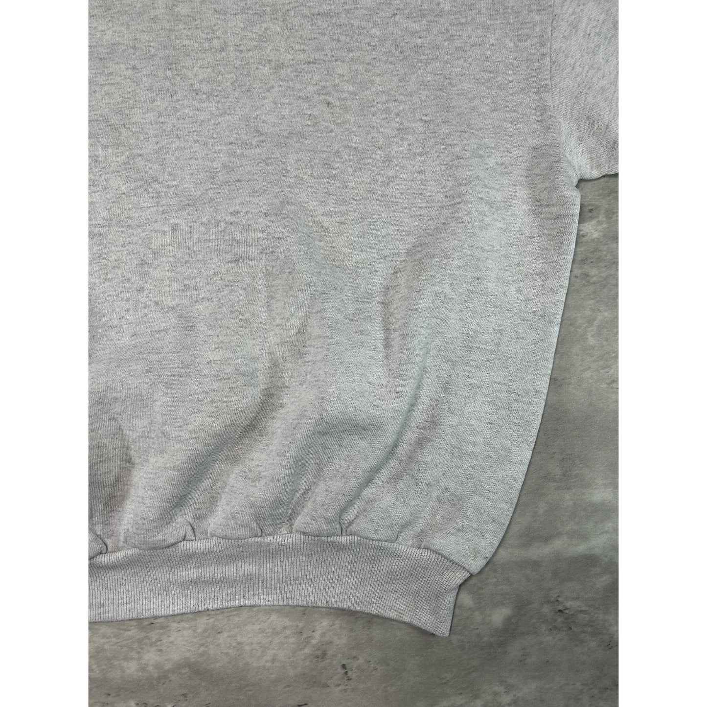 Vintage 90s Bass Fishing Nature Animal Graphic Sweatshirt Size Large