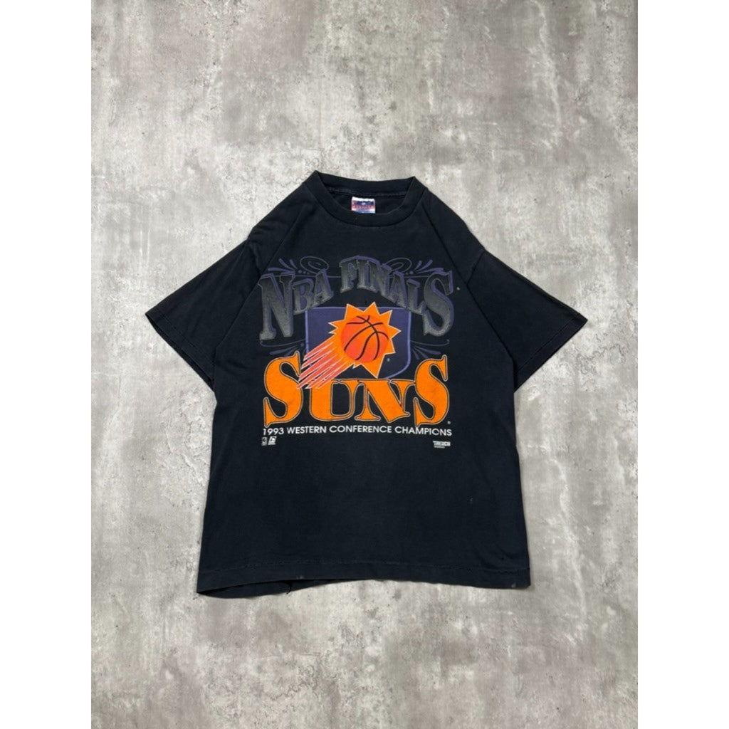 1993 Phoenix Suns NBA Western Conference Champs Graphic T-Shirt Size Medium