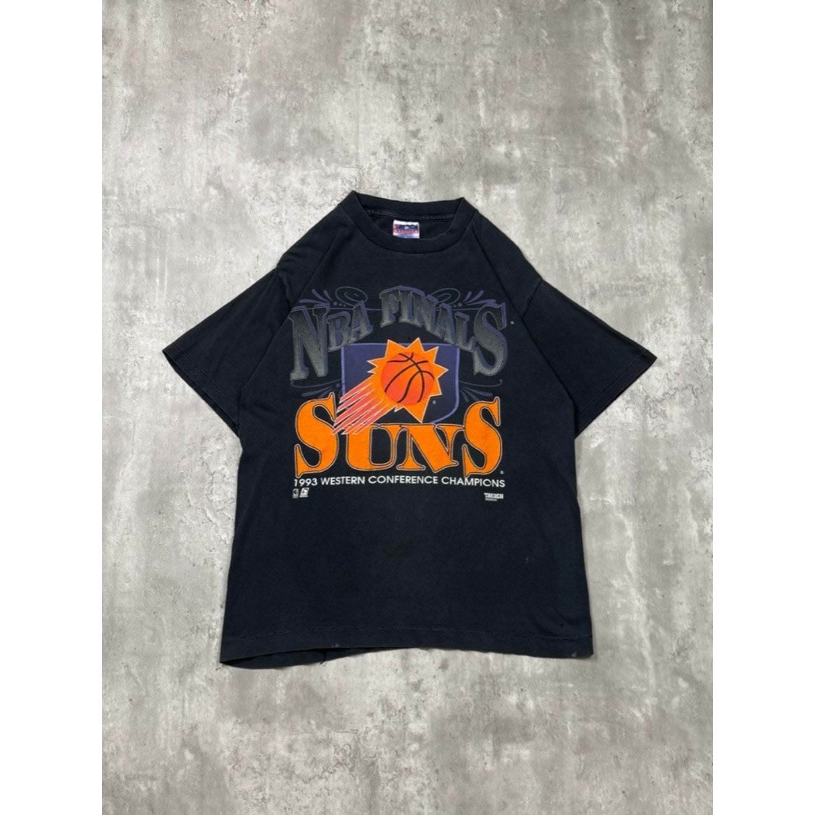 1993 Phoenix Suns NBA Western Conference Champs Graphic T-Shirt Size Medium