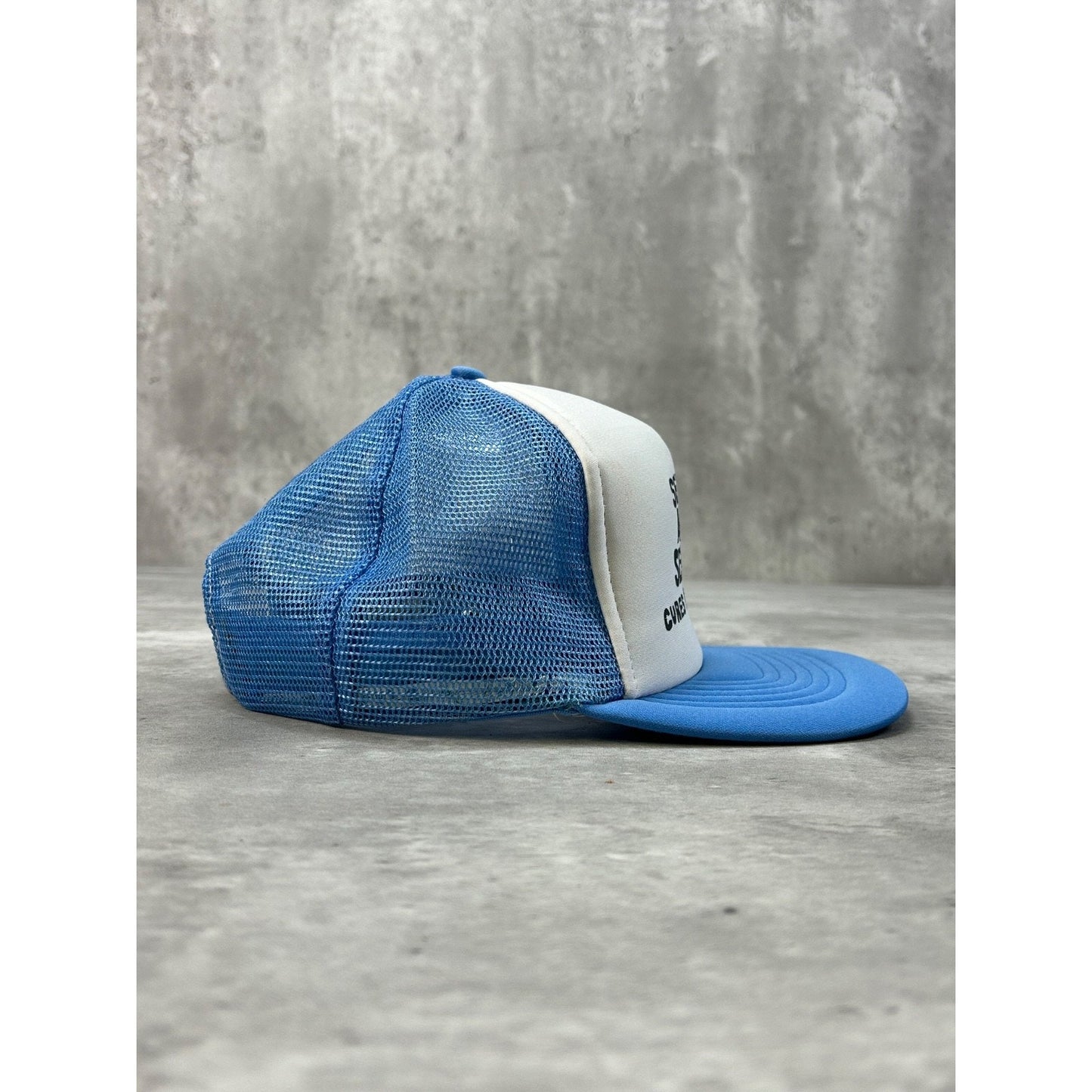 VTG 90s Sex And Alka Seltzer Cures Everything Comedy Trucker Snapback Hat OSFA