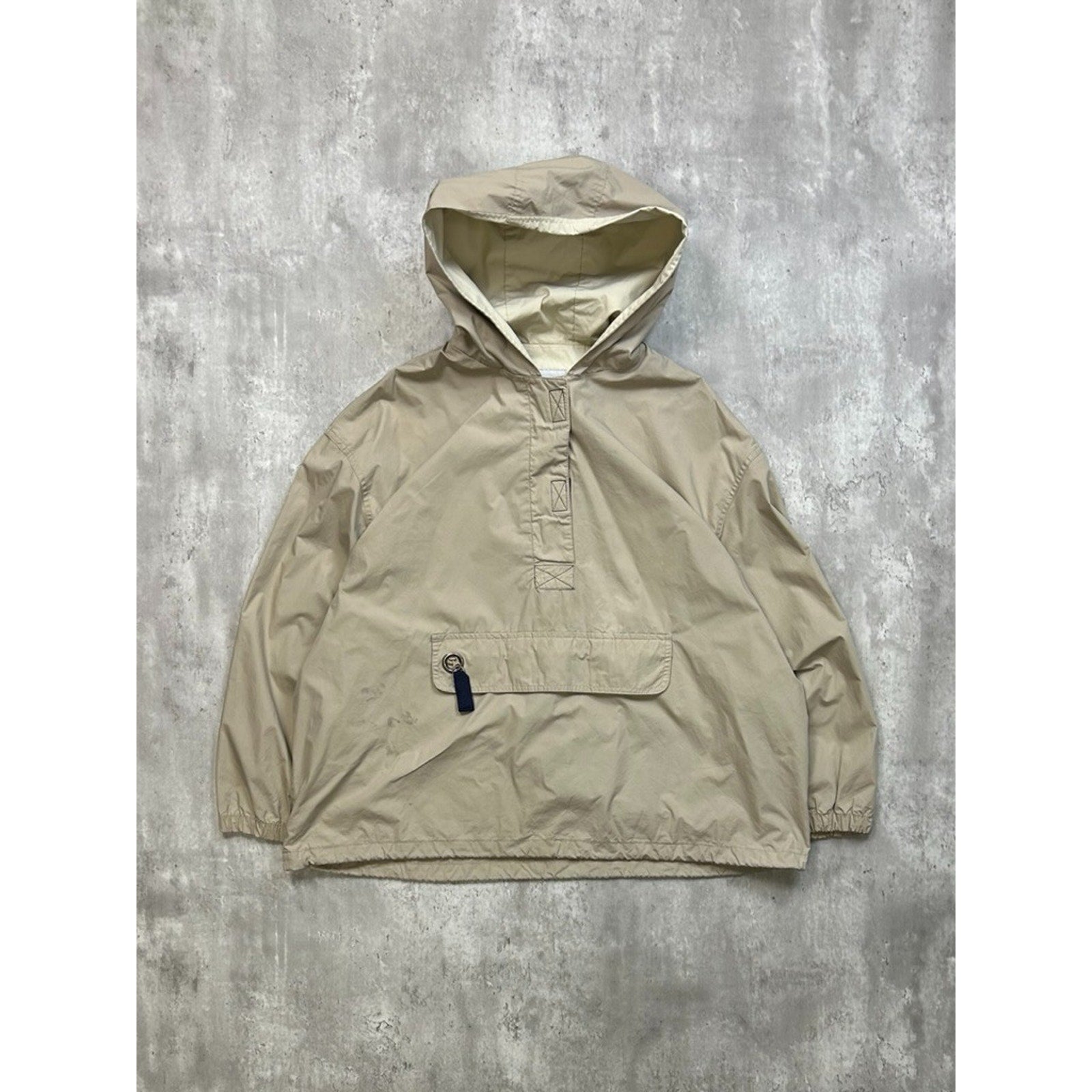 Vintage 2000s Nylon 1/2 Zip Pullover Anorak Windbreaker Jacket Size XL