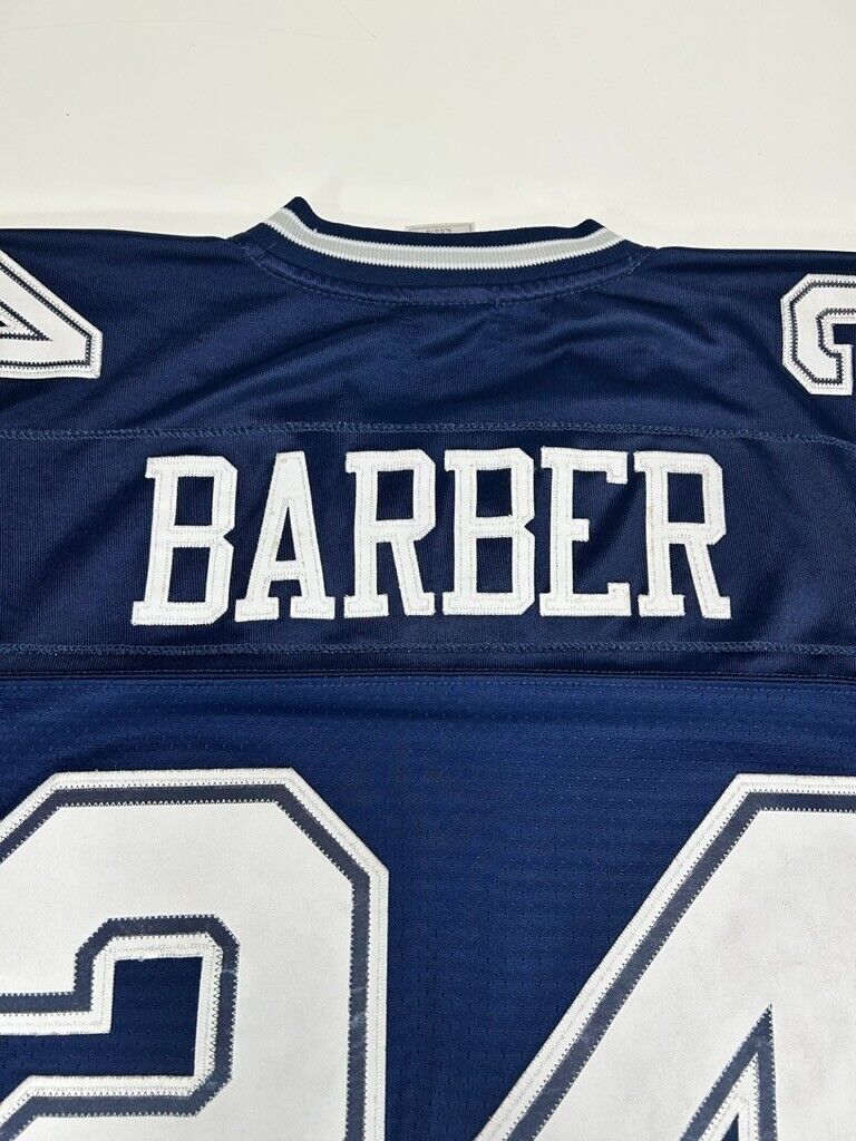 Marion Barber #24 Dallas Cowboys NFL Football Reebok Jersey Size XL Blue