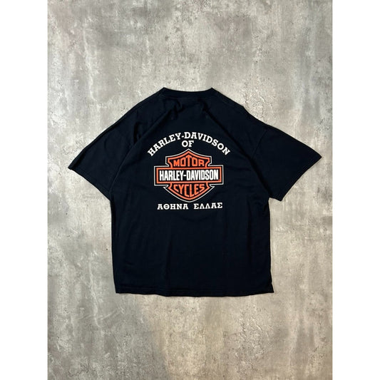 Vintage Harley Davidson Trademark Lifestyle Spellout Graphic T-Shirt Size XL
