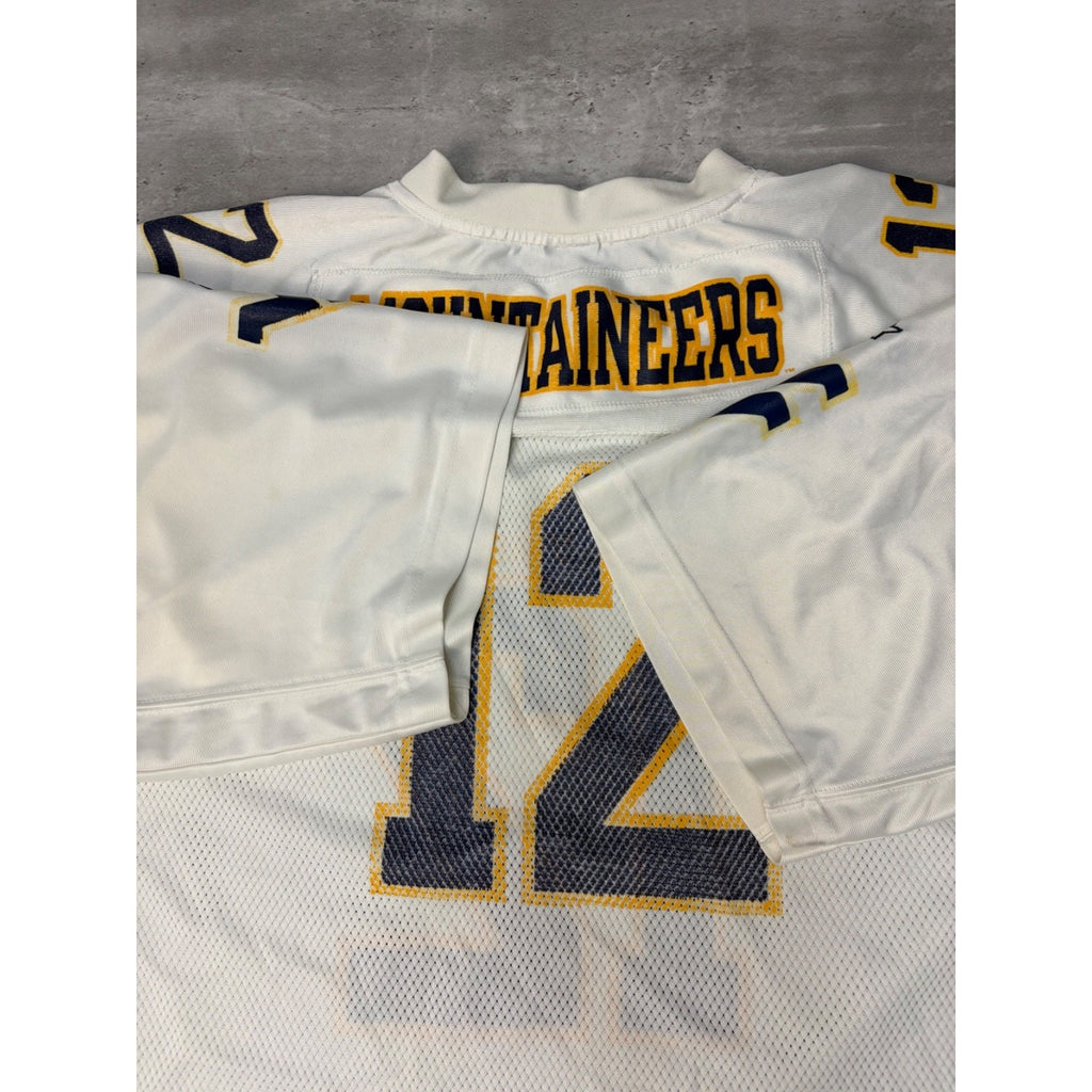 Vintage West Virginia Mountaineers #12 NCAA Starter Football Jersey Size XL