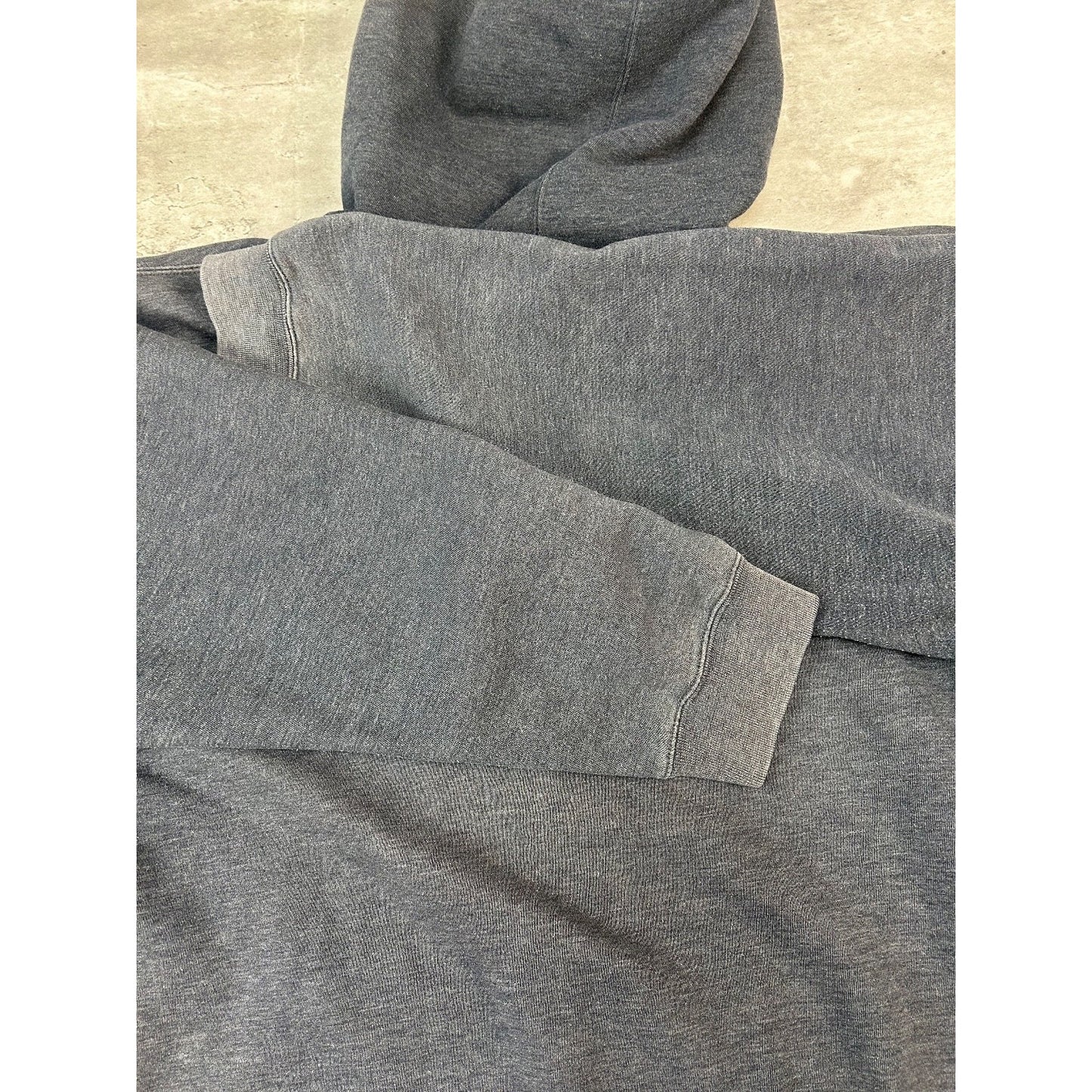 Vintage Quiksilver Embroidered Spellout Full Zip Hooded Sweatshirt Size Large