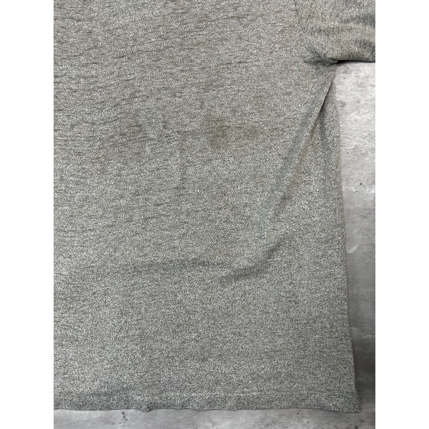 Vintage 90s US Army Graphic Spellout Training T-Shirt Size Large Gray